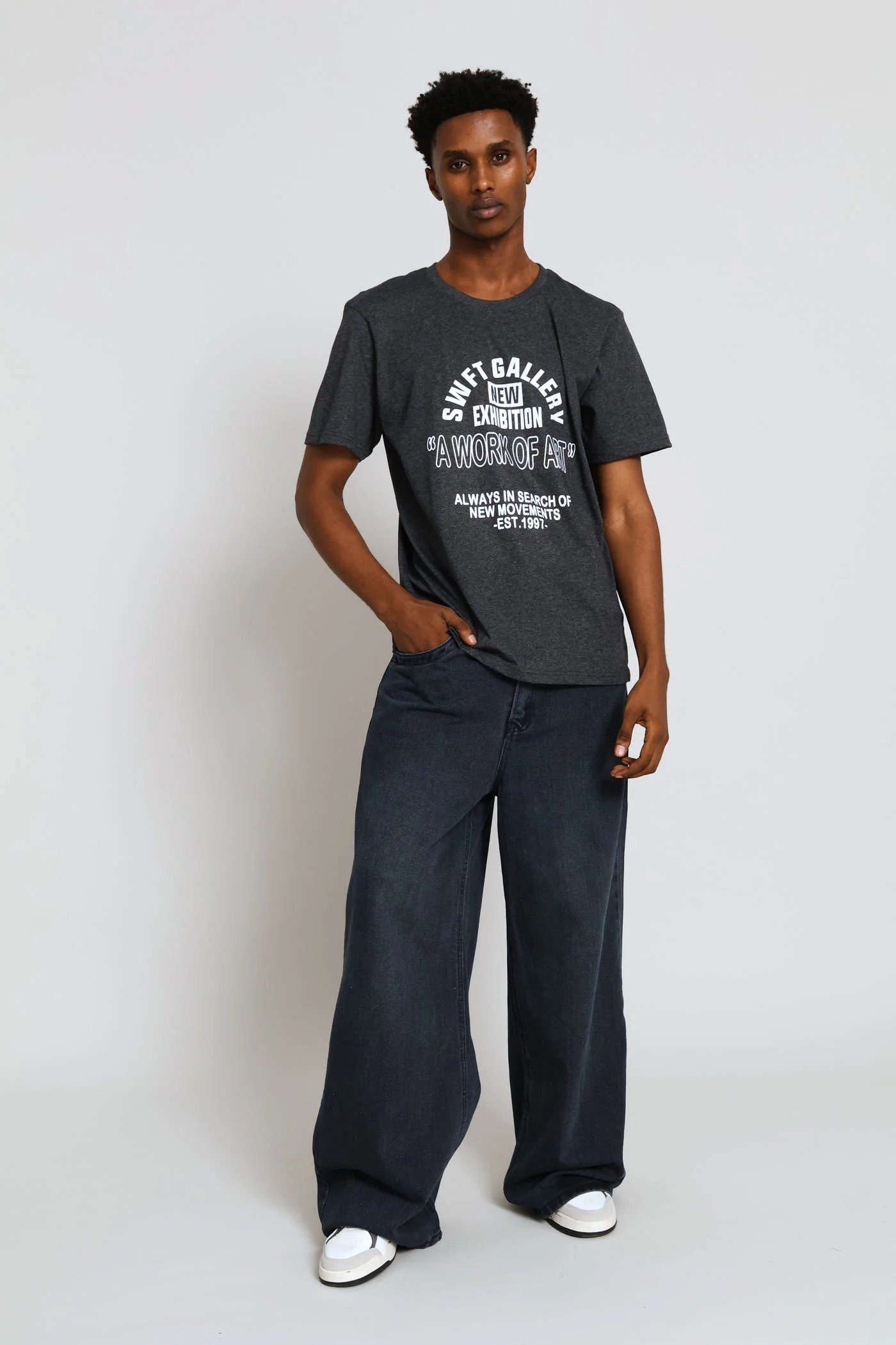 Super Baggy Fashion Denim - Black