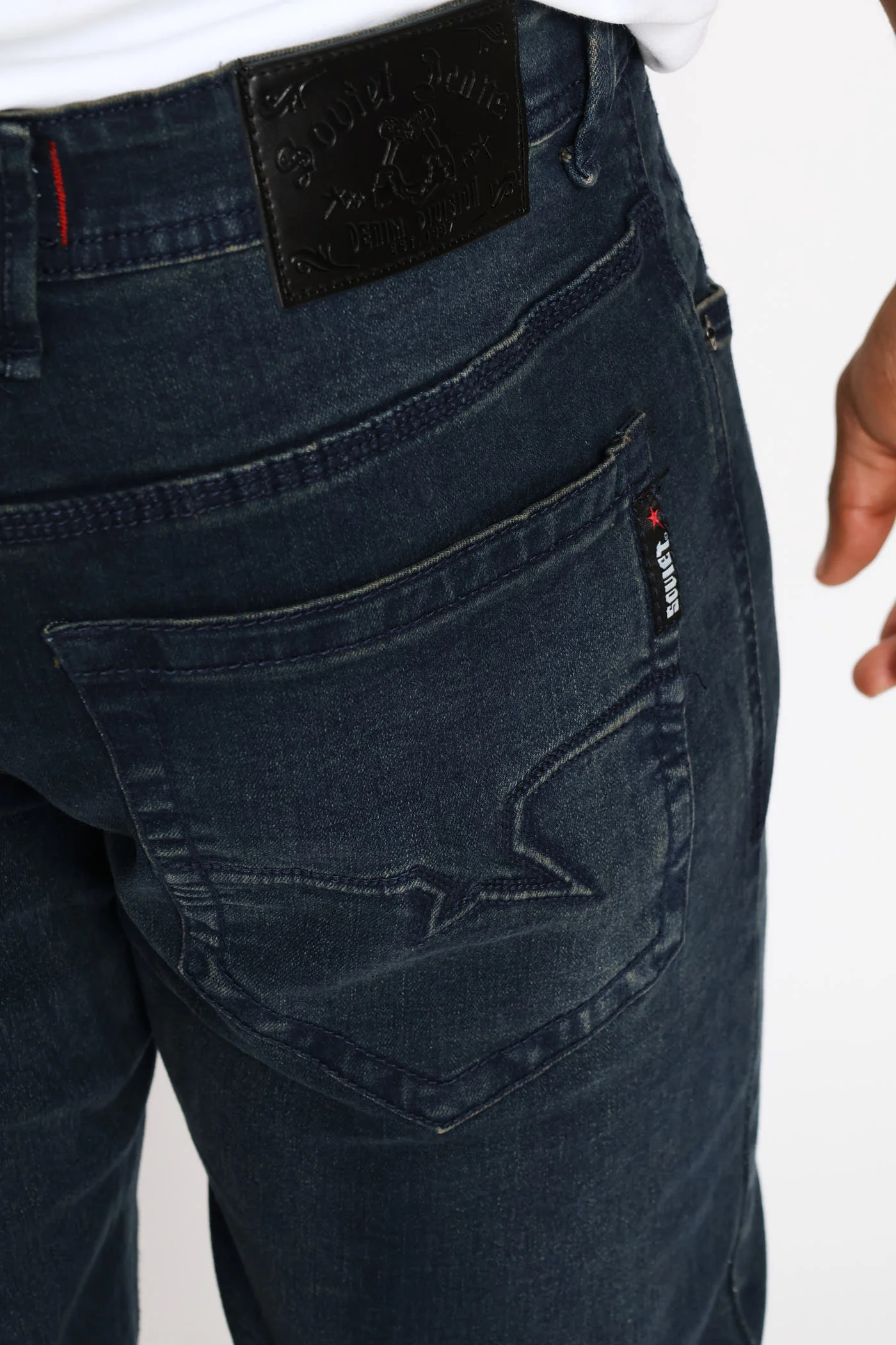 Trooper Slim Denim - Navy - Image 7