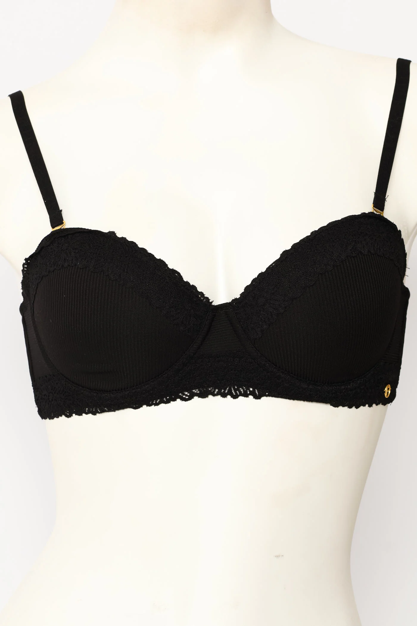 2 Pack Lace Trim Multiway Bra - Multi