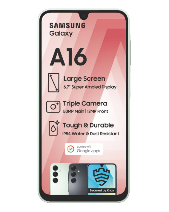 Galaxy A16 128GB 4G Dual Sim Green Cellphone